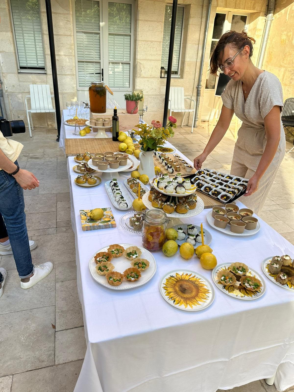 Buffet traiteur extérieur